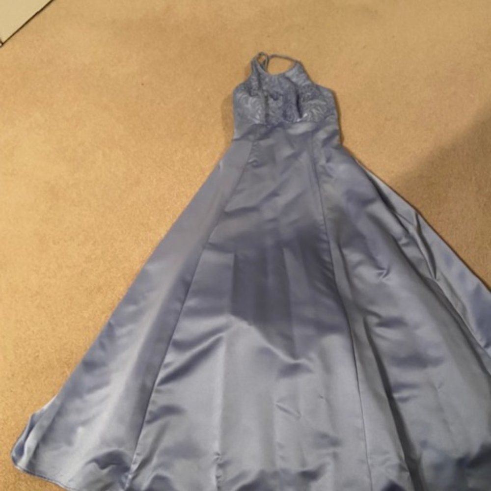 Prom dress - periwinkle  size 9/10